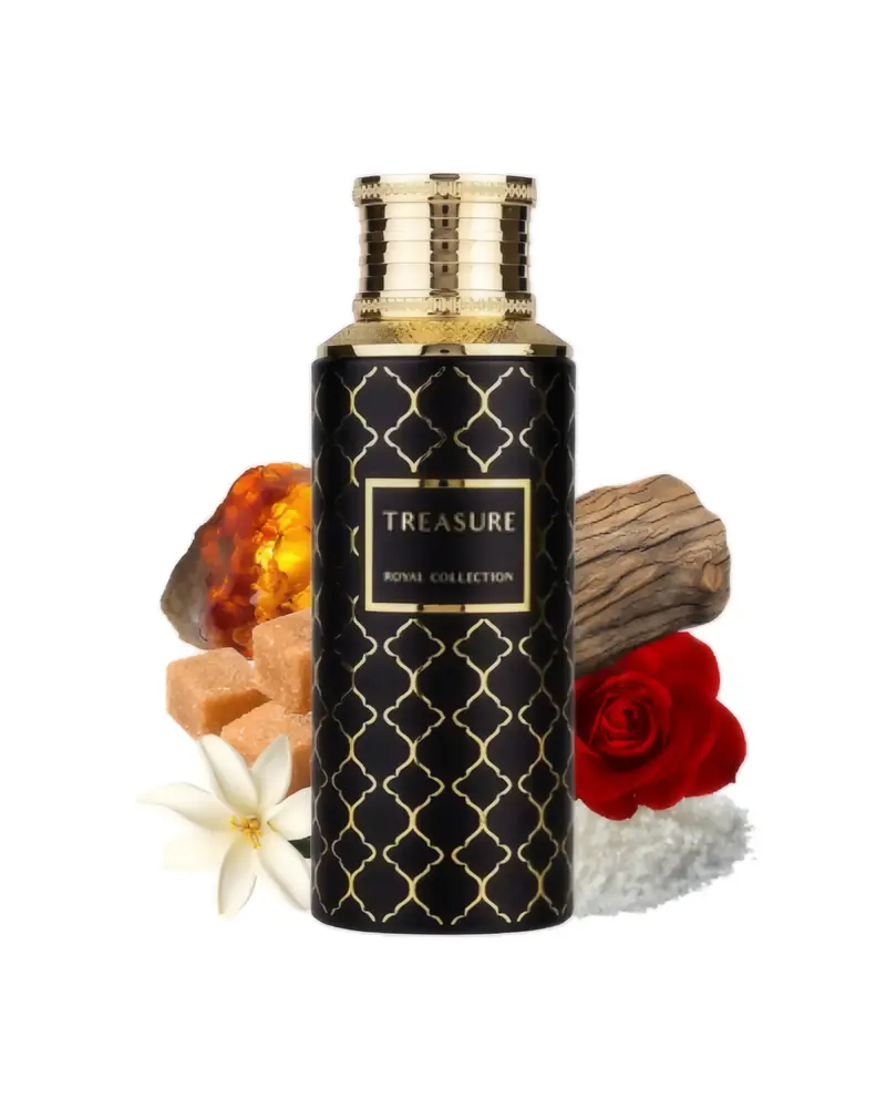 Maison Asrar Treasure bottle in the shop's second product photo
