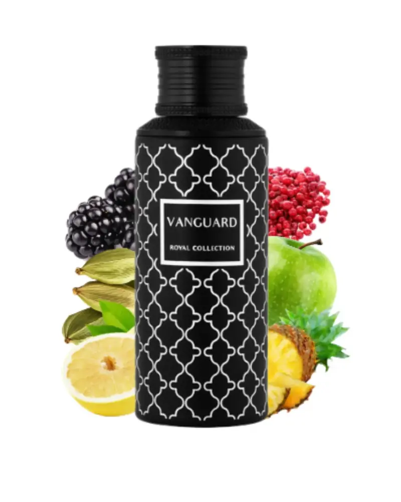 Maison Asrar Vanguard bottle in the shop's second product photo